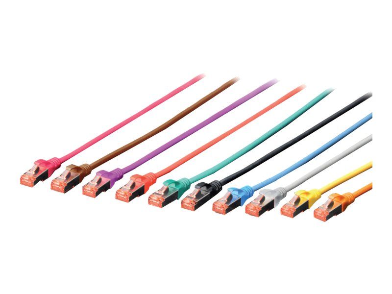 DIGITUS CAT 6 S/FTP Patchkabel CAT6 10m grau