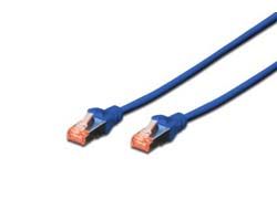 DIGITUS CAT 6 S/FTP Patchkabel CAT6 10m blau
