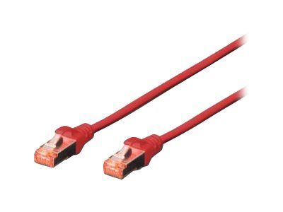 DIGITUS CAT 6 S/FTP Patchkabel CAT6 10m rot