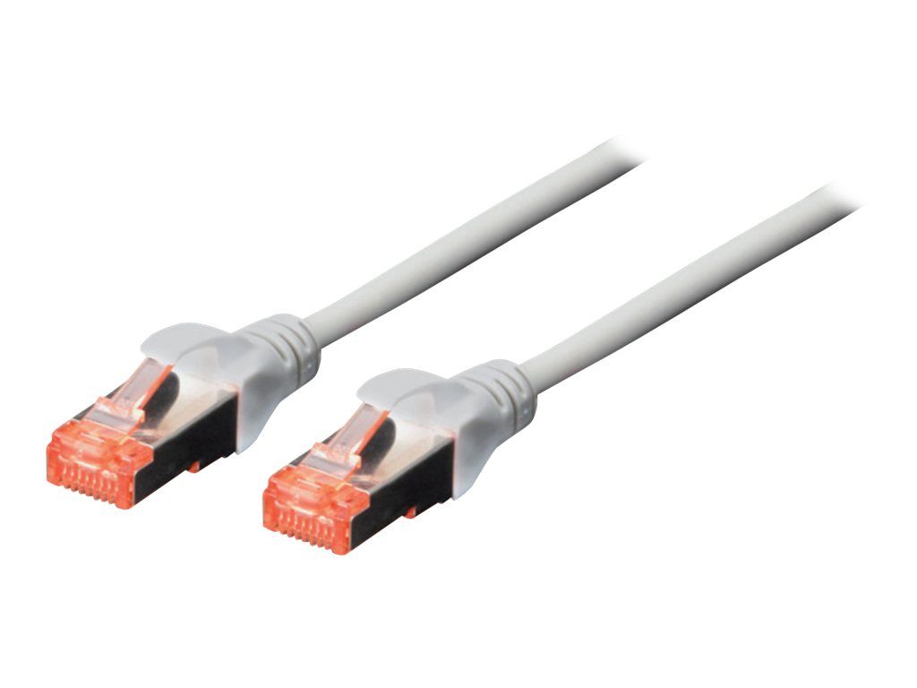 DIGITUS CAT 6 S/FTP Patchkabel CAT6 15m grau