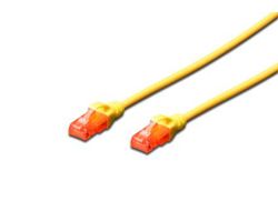 DIGITUS CAT 6A S/FTP Patchkabel CAT6a 25cm blau