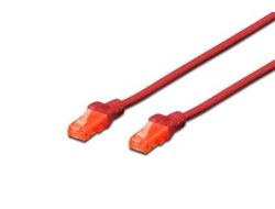 4016032327233-1 DIGITUS CAT 6A S/FTP Patchkabel CAT6a 50cm grau