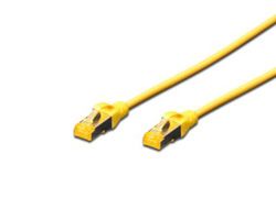 DIGITUS CAT 6A S/FTP Patchkabel CAT6a 1m gelb