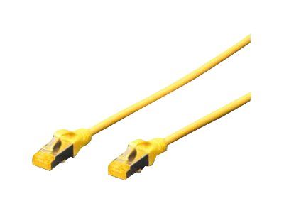 4016032327417-1 DIGITUS CAT 6A S/FTP Patchkabel CAT6a 2m gelb
