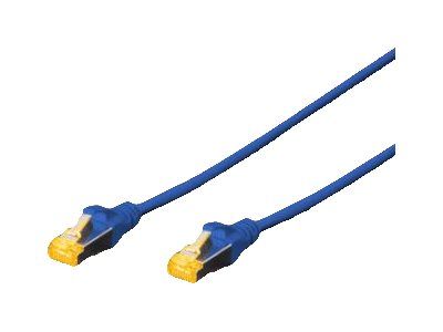 4016032327431-1 DIGITUS CAT 6A S/FTP Patchkabel CAT6a 3m blau