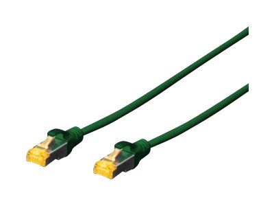 4016032327516-1 DIGITUS CAT 6A S/FTP Patchkabel CAT6a 5m grün