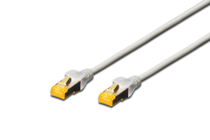 DIGITUS CAT 6A S/FTP Patchkabel, 10 m CAT6a 10m grau