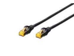 DIGITUS CAT 6A S/FTP Patchkabel CAT6a 10m schwarz