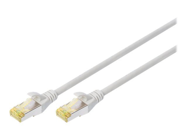DIGITUS CAT 6A S/FTP Patchkabel CAT6a 20m grau