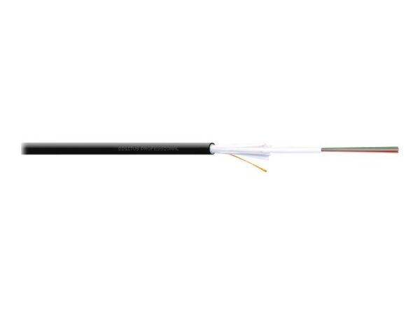 4016032350798-1 DIGITUS Verlegekabel Innen/Außen A/I – DQ (ZN) BH 50/125 µ, OM4, 4 Fasern, BauPVO Dca, LSZH – 1