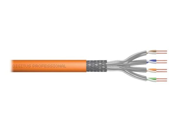 4016032392118-1 DIGITUS Cat.7 S/FTP Verlegekabel, 100 m, duplex, Dca