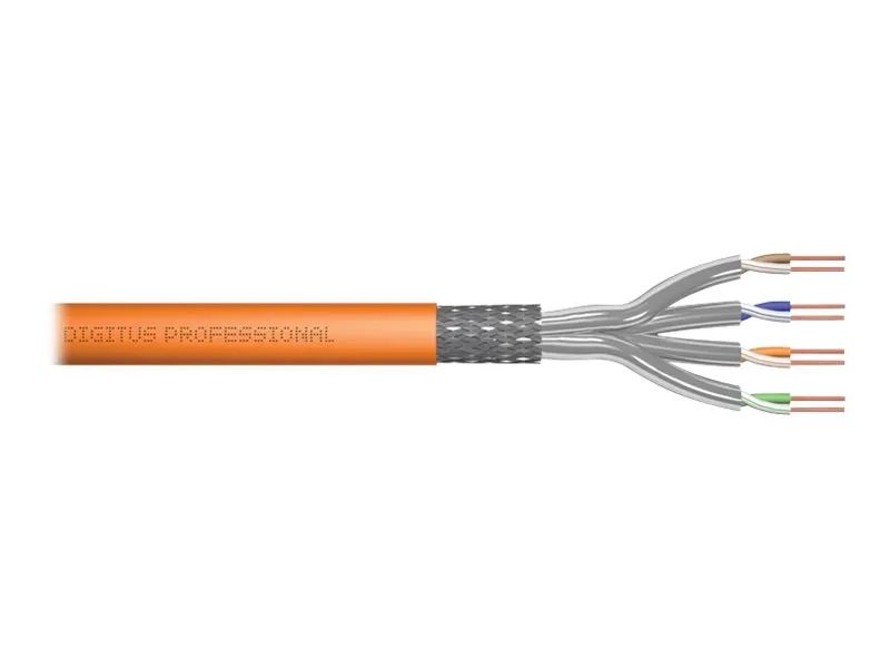 DIGITUS CAT 7 S/FTP Datenkabel – Verlegekabel, 500 m, Simplex, B2ca