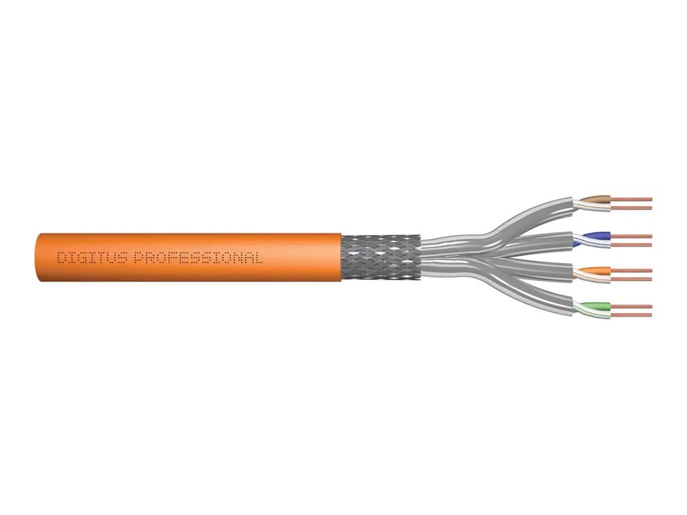 DIGITUS CAT 7 S/FTP Datenkabel – Verlegekabel, 1000 m, Simplex, B2ca