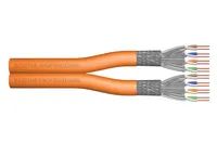 DIGITUS CAT 7 S/FTP Datenkabel – Verlegekabel, 500 m, Duplex, B2ca – s1a, d0, a1