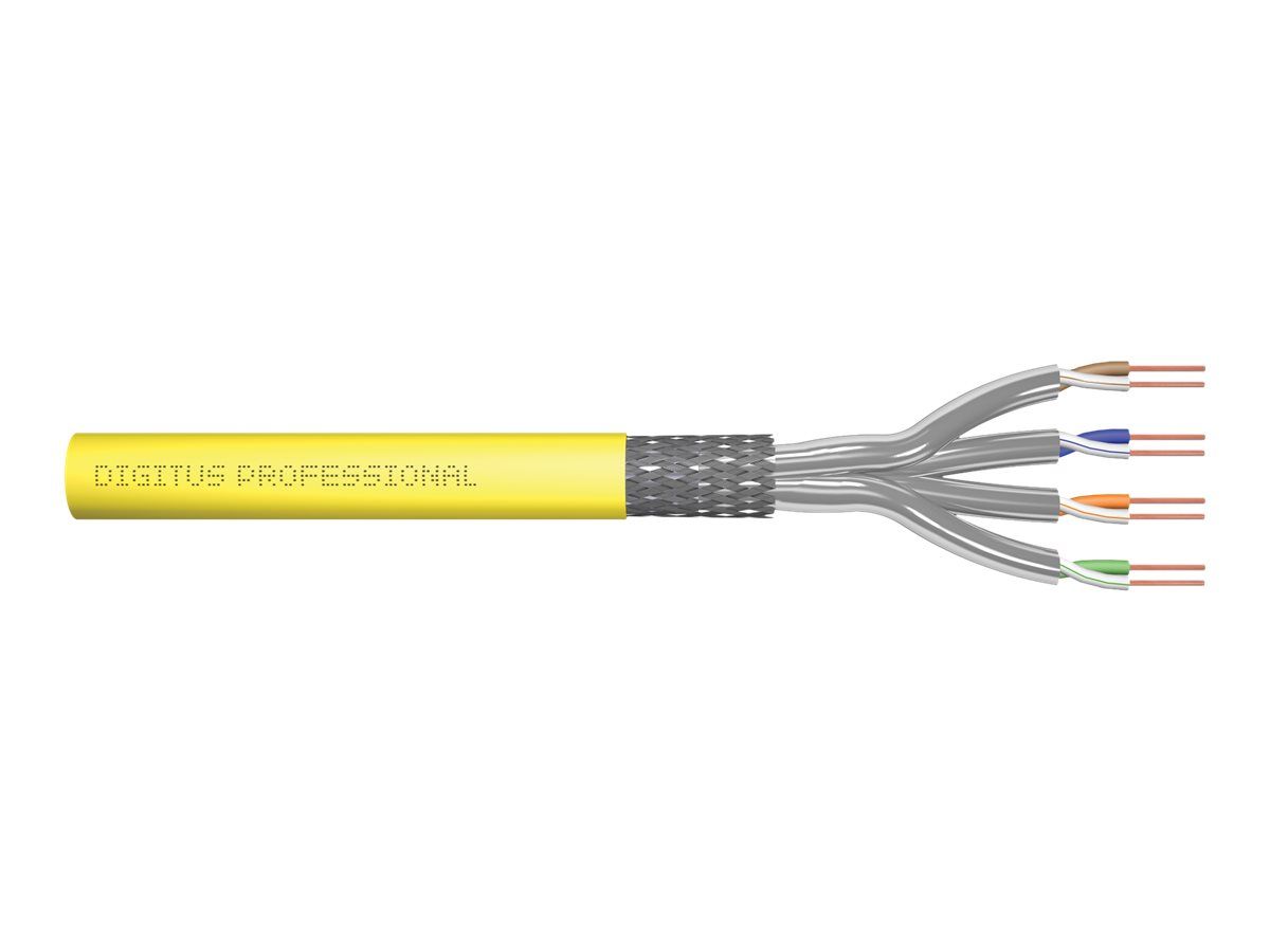 DIGITUS CAT 7A S/FTP Verlegekabel, 500 Meter, Simplex, B2ca – s1a, d0, a1