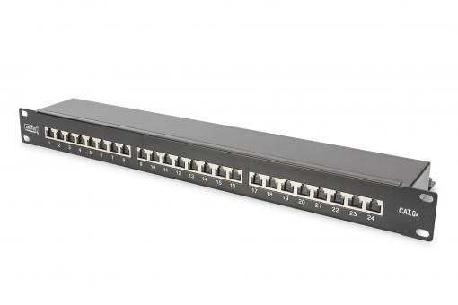 DIGITUS CAT 6A, klasse EA Patch Panel, geschirmt