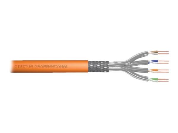 4016032441731-1 DIGITUS Cat.7 S/FTP Verlegekabel, 500 m, simplex, Cca