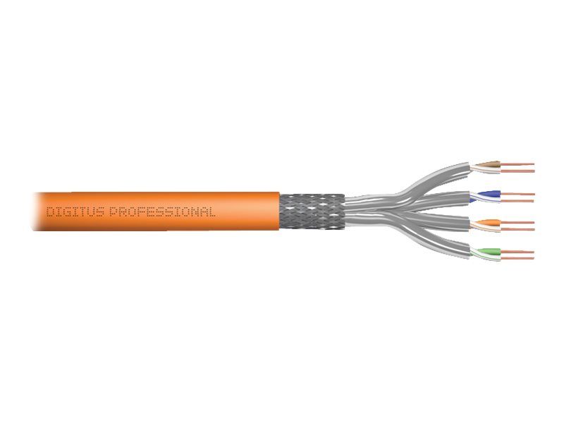 DIGITUS Cat.7 S/FTP Verlegekabel, 500 m, simplex, Cca