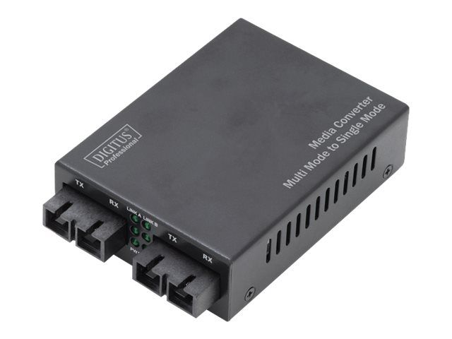 DIGITUS Fast Ethernet Multimode/Singlemode Media Converter SC/SC