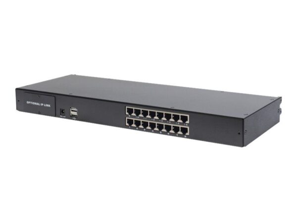 4016032447641-1 DIGITUS Modularer CAT 5 KVM – Switch, 16 – Port