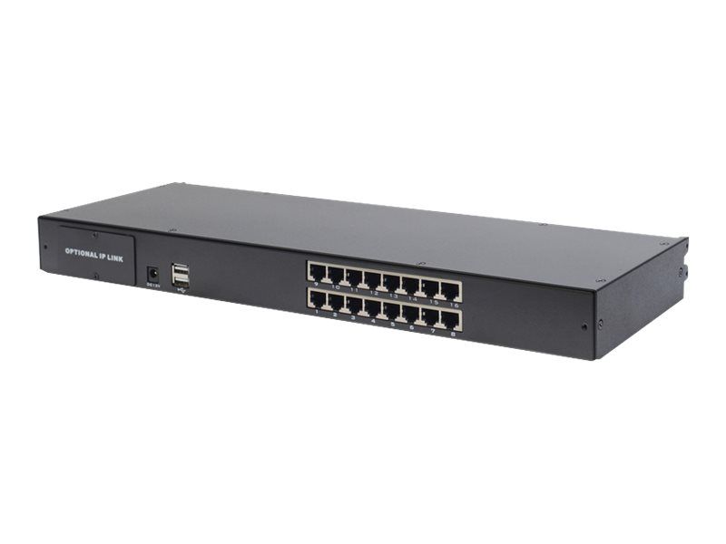 DIGITUS Modularer CAT 5 KVM – Switch, 16 – Port