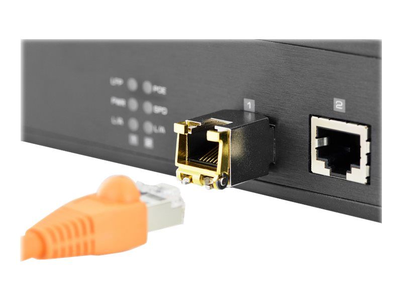 DIGITUS 1, 25 Gbps Kupfer SFP – Modul, RJ45
