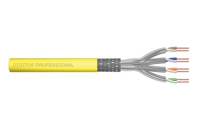 DIGITUS CAT 7A S/FTP, Verlegekabel, 500 m, simplex, Dca – s1a d1 a1