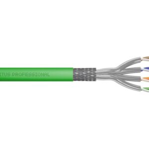 DIGITUS CAT 8.2 S/FTP Installationskabel, 100 m, Simplex, Dca