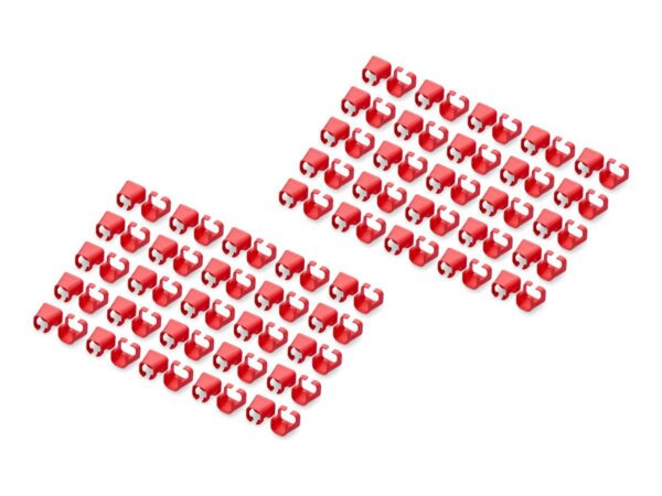 4016032490999-1 DIGITUS Farbclips für Patchkabel – Rot