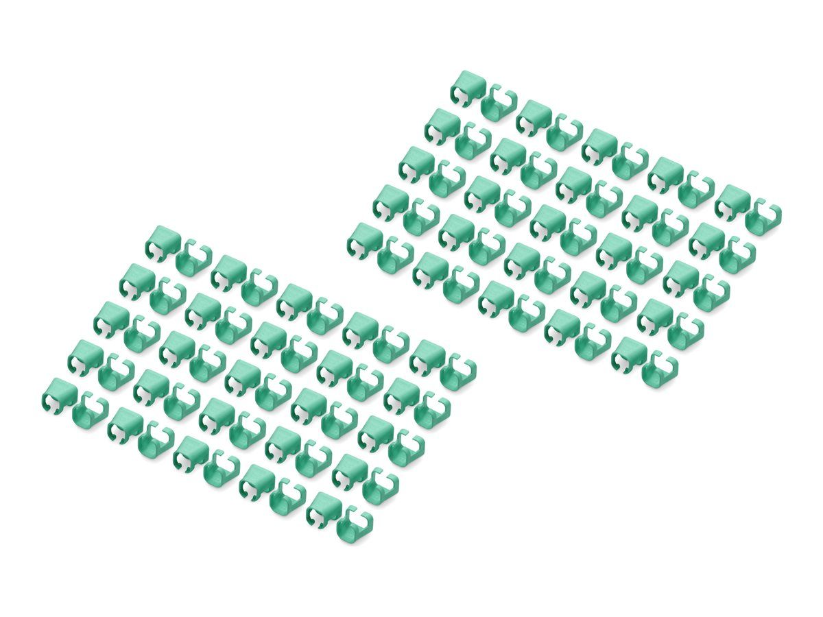DIGITUS Farbclips für Patchkabel – Grün