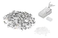 DIGITUS Modularstecker für Rundkabel, CAT 6A, geschirmt – 100 Stk.