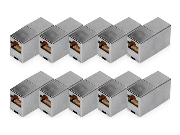 4016032495055-1 DIGITUS CAT 5e, klasse D, RJ45 Modulare Kupplung – 10 Stk.