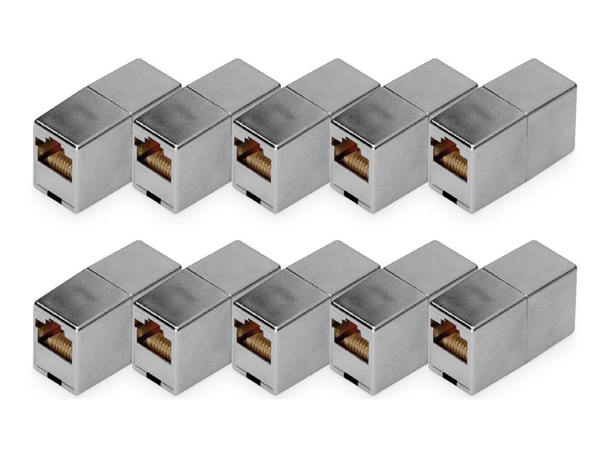 DIGITUS CAT 5e, klasse D, RJ45 Modulare Kupplung – 10 Stk.