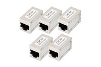 DIGITUS CAT 6A Modulare Kupplung, geschirmt – 5 Stk.