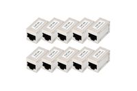 DIGITUS CAT6A modular coupler full shielded RJ45 to 10 pcs. – Netzwerk