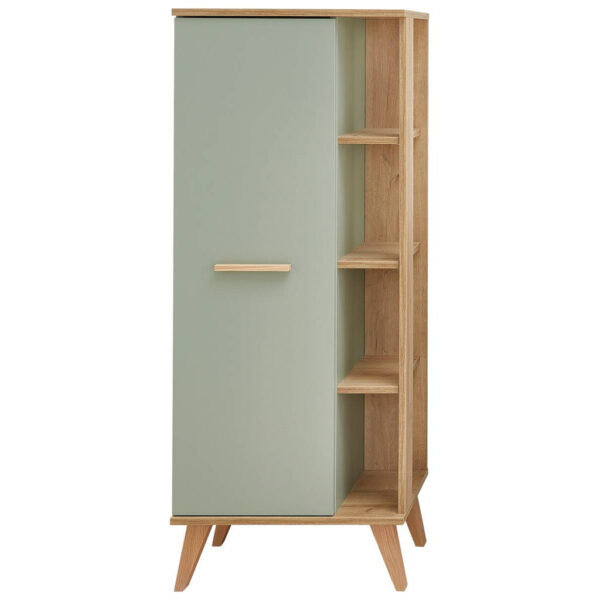Pelipal Midischrank Quickset 963 salbei Nachbildung Eiche Riviera Nachbildung B/H/T: ca. 50,5x120x33 cm Pelipal Midischrank Quickset 963 salbei Nachbildung Eiche Riviera Nachbildung B/H/T: ca. 50,5x120x33 cm
