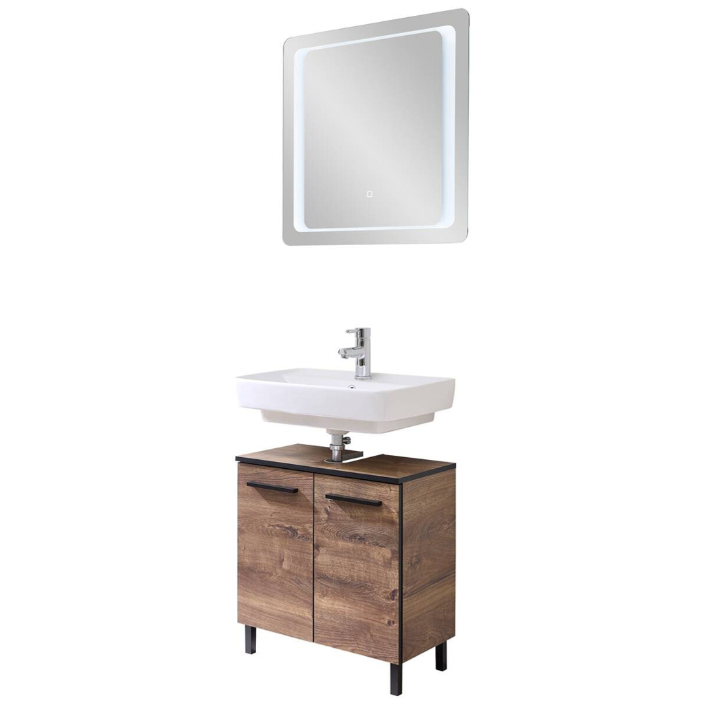 Badezimmer-Set Quickset 374
Eiche Ribeck Nachbildung B/H/T: ca. 70x200x33 cm
