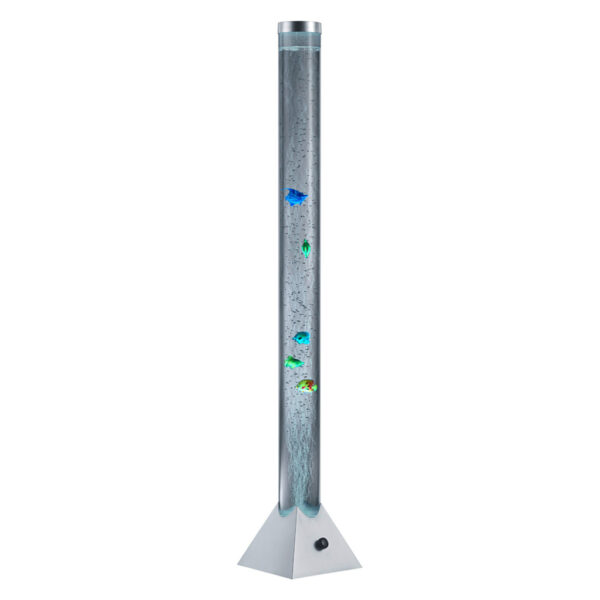 Reality Stehlampe Motion
transparent silber Kunststoff B/H/T/D: ca. 21x130x21x10 cm