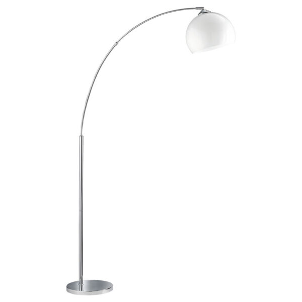 Reality Stehlampe Brasilia
Chrom weiß Metall Kunststoff B/H: ca. 110x180 cm E27 1 Brennstellen