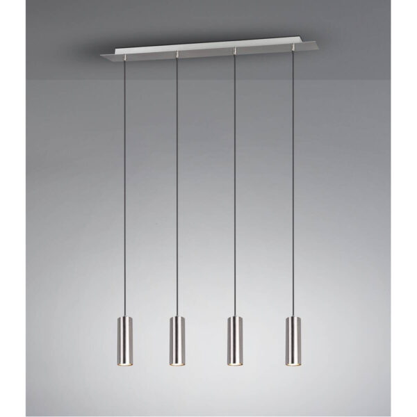 4017807408775 Reality Pendelleuchte
nickel Metall GU10 4 Brennstellen