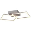 Reality LED-Deckenleuchte Trail titanfarbig Metall B/H/T: ca. 60x7x35 cm 1 Brennstellen Reality LED-Deckenleuchte Trail titanfarbig Metall B/H/T: ca. 60x7x35 cm 1 Brennstellen