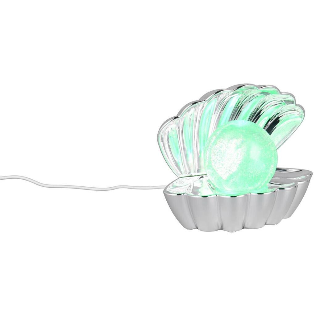 Reality LED-Tischleuchte Shelly
Chrom Kunststoff B/H/L: ca. 17,5×14,5×12,5 cm