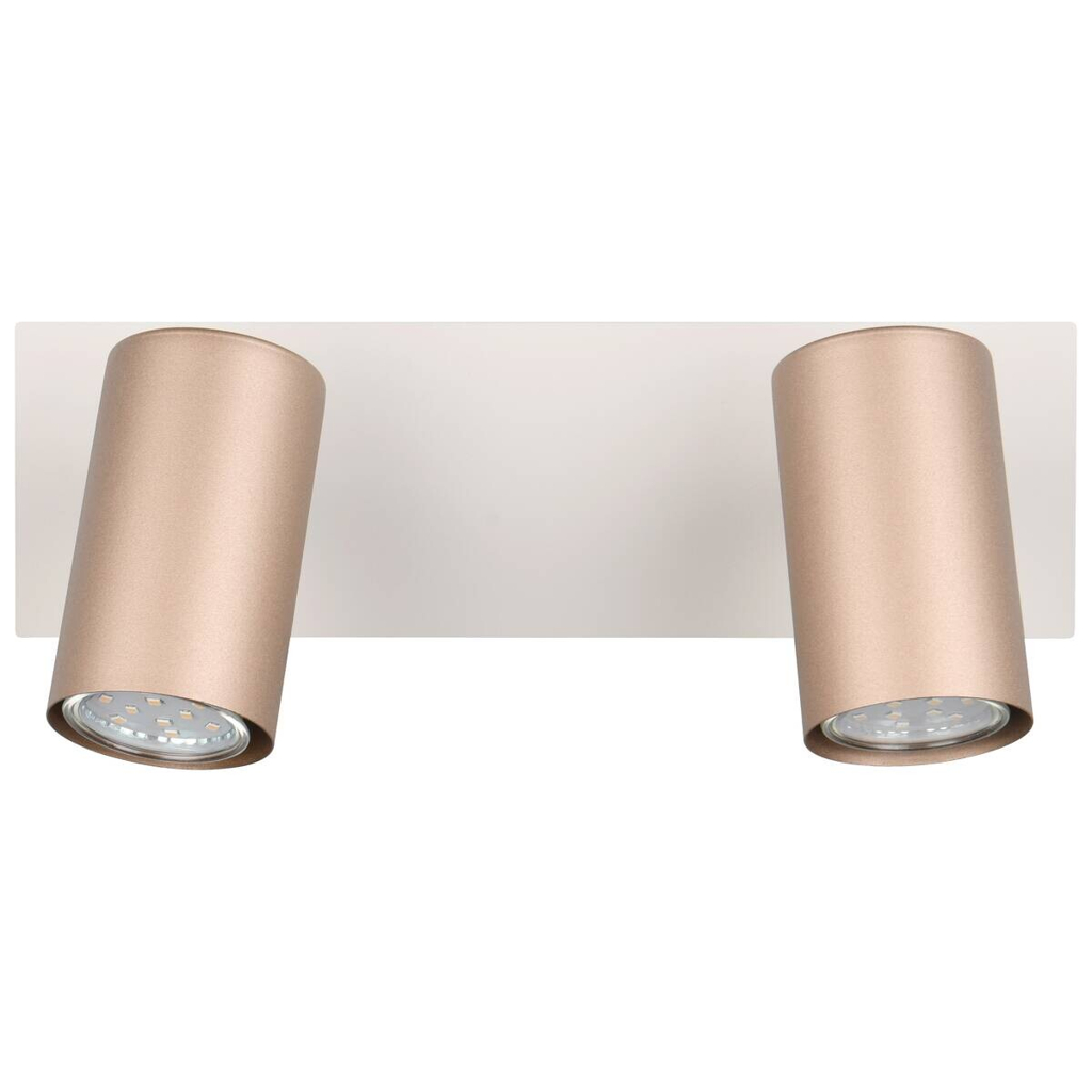 Reality Spot 2-flg. Marley kaffee Metall B/H/L: ca. 30x15x9 cm null 2 Brennstellen