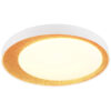 Reality LED-Deckenleuchte Aleta weiß gold Kunststoff H/D: ca. 8x45 cm