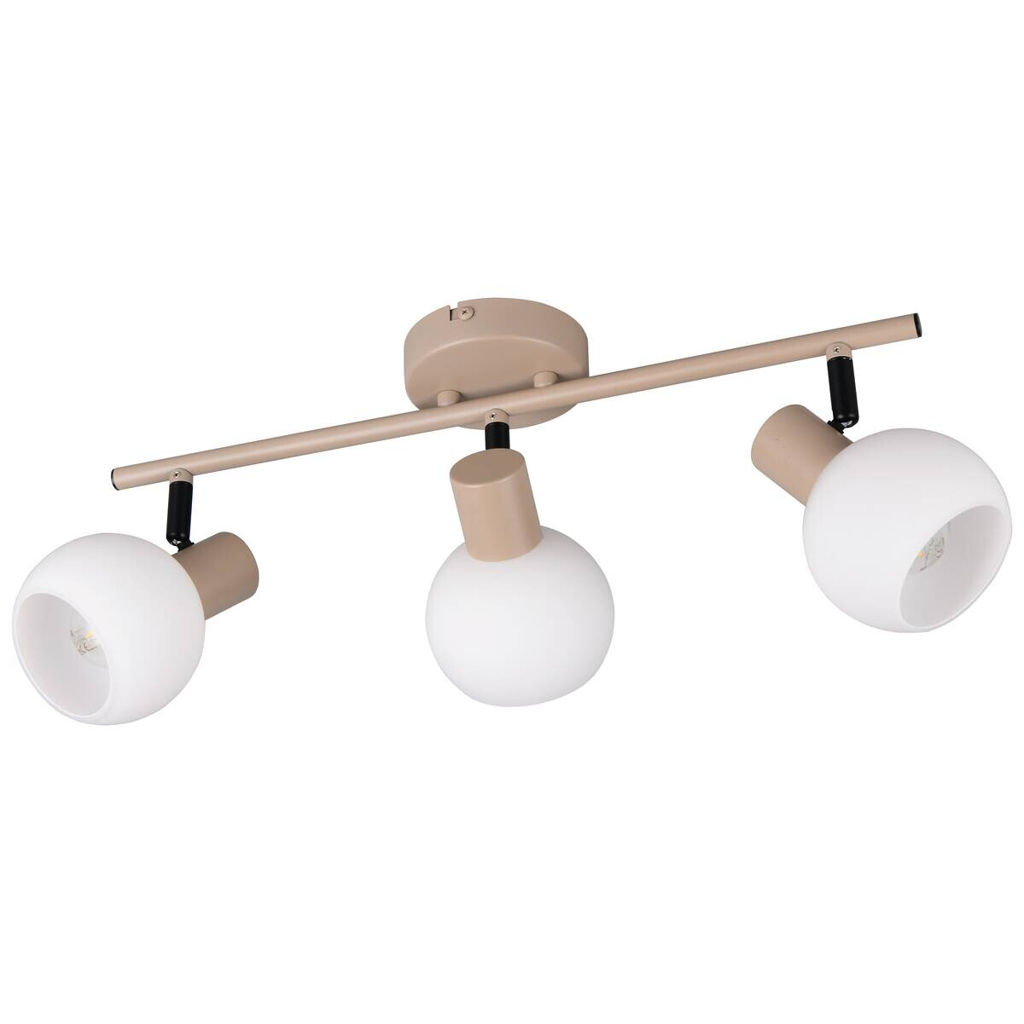 Reality Spot 3-flg. Boba
beige Metall B/H/L: ca. 45×18,5×10 cm E14 3 Brennstellen
