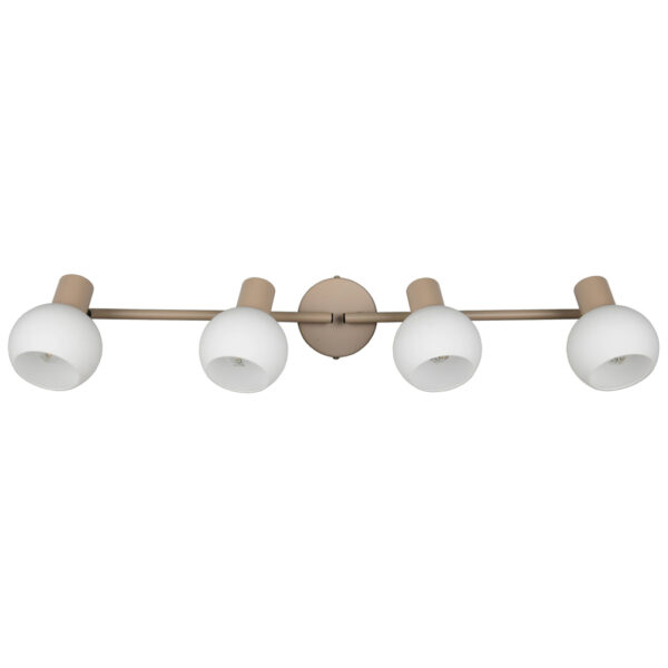 Reality Spot 4-flg. Boba
beige Metall B/H/L: ca. 70x18,5x10 cm E14 4 Brennstellen
