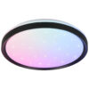 Reality LED-Deckenleuchte Solit mattschwarz B/L: ca. 7x39 cm
