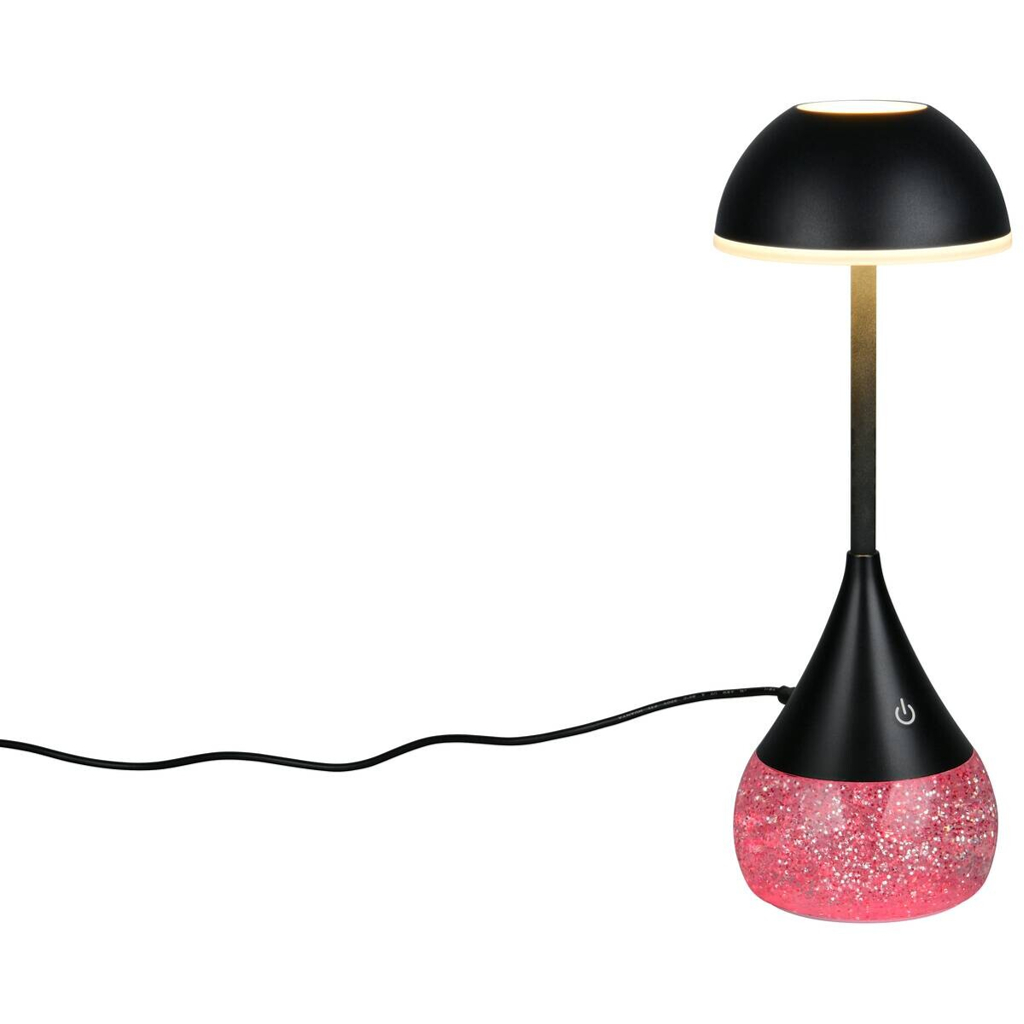 Reality LED-Tischleuchte Tembo
schwarz Kunststoff B/L: ca. 11×28,3 cm