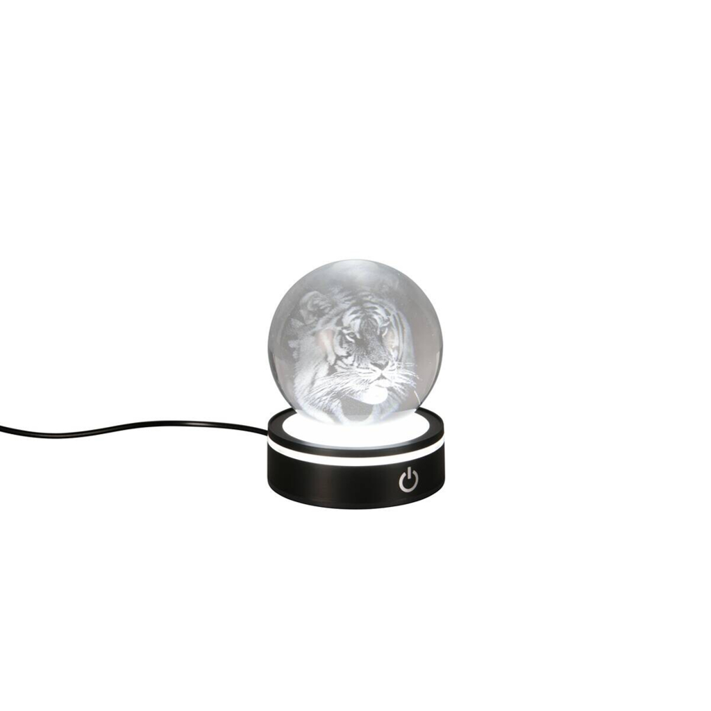 Reality LED-Tischleuchte
Kunststoff Glas H/D: ca. 10×8 cm