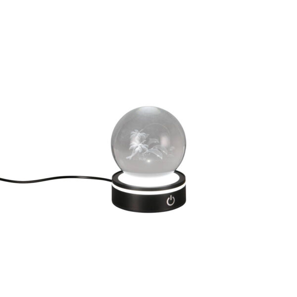 Reality LED-Tischleuchte
Glas Kunststoff H/D: ca. 10x8 cm